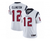 Men Nike Houston Texans #12 Bruce Ellington White Vapor Untouchable Limited Player NFL Jerse