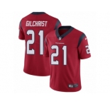 Men Nike Houston Texans #21 Marcus Gilchrist Red Alternate Vapor Untouchable Limited Player NFL Jersey