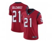 Men Nike Houston Texans #21 Marcus Gilchrist Red Alternate Vapor Untouchable Limited Player NFL Jersey