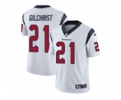 Men Nike Houston Texans #21 Marcus Gilchrist White Vapor Untouchable Limited Player NFL Jersey