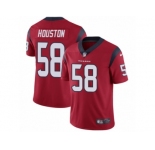 Men Nike Houston Texans #58 Lamarr Houston Red Alternate Vapor Untouchable Limited Player NFL Jersey