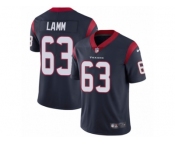 Men Nike Houston Texans #63 Kendall Lamm Navy Blue Team Color Vapor Untouchable Limited Player NFL Jerseyrsey