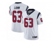 Men Nike Houston Texans #63 Kendall Lamm White Vapor Untouchable Limited Player NFL Jersey