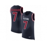 Men Nike Houston Texans #7 Kaimi Fairbairn Navy Blue Rush Player Name & Number Tank Top NFL Jersey