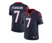 Men Nike Houston Texans #7 Kaimi Fairbairn Navy Blue Team Color Vapor Untouchable Limited Player NFL Jersey
