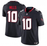 Men's Houston Texans #10 Davis Mills Navy 2025 F.U.S.E. Vapor Limited Football Stitched Jersey