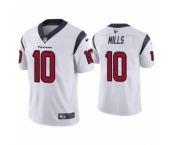 Men's Houston Texans #10 Davis Mills White Vapor Untouchable Limited Stitched Jersey