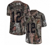 Men's Houston Texans #12 Kenny Stills Limited Camo Rush Realtree Football Jersey