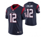 Men's Houston Texans #12 Nico Collins Navy Vapor Untouchable Limited Stitched Jersey