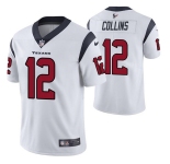Men's Houston Texans #12 Nico Collins White Vapor Untouchable Limited Stitched Jersey