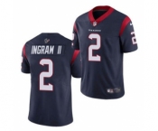 Men's Houston Texans #2 Mark Ingram II Navy Vapor Untouchable Limited Stitched Jersey