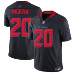 Men's Houston Texans #20 Ja'Marcus Ingram Navy 2nd Alternate 2026 F.U.S.E. Vapor Limited Stitched Football Jersey