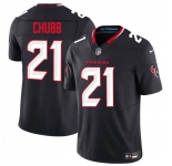 Men's Houston Texans #21 Nick Chubb Navy 2025 F.U.S.E. Vapor Limited Football Stitched Jersey
