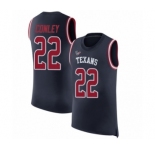 Men's Houston Texans #22 Gareon Conley Navy Blue Rush Player Name & Number Tank Top Football Jersey