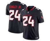 Men's Houston Texans #24 Derek Stingley Jr. Navy 2024 Vapor F.U.S.E. Limited Football Stitched Jersey