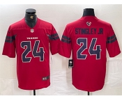 Men's Houston Texans #24 Derek Stingley Jr. Red Vapor Untouchable Football Stitched Jersey