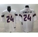 Men's Houston Texans #24 Derek Stingley Jr. White Vapor Untouchable Football Stitched Jersey