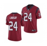 Men's Houston Texans #24 Phillip Lindsay White Vapor Untouchable Limited Stitched Jersey