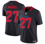 Men's Houston Texans #27 Woody Marks Navy 2nd Alternate 2025 F.U.S.E. Vapor Limited Football Stitched Jersey