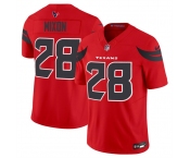 Men's Houston Texans #28 Joe Mixon Red 2024 Alternate F.U.S.E Limited Football Stitched Jersey