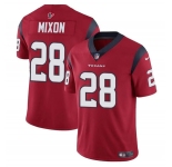 Men's Houston Texans #28 Joe Mixon Red Vapor Untouchable Football Stitched Jersey