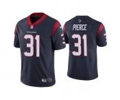 Men's Houston Texans #31 Dameon Pierce Navy Vapor Untouchable Limited Stitched Jersey