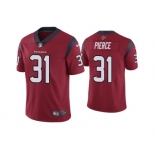 Men's Houston Texans #31 Dameon Pierce Red Vapor Untouchable Limited Stitched Jersey