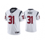 Men's Houston Texans #31 Dameon Pierce White Vapor Untouchable Limited Stitched Jersey