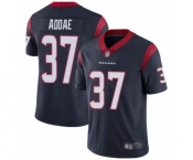 Men's Houston Texans #37 Jahleel Addae Navy Blue Team Color Vapor Untouchable Limited Player Football Jersey
