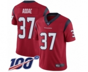 Men's Houston Texans #37 Jahleel Addae Red Alternate Vapor Untouchable Limited Player 100th Season Football Jersey