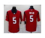 Men's Houston Texans #5 Tyrod Taylor Nike Red Limited Jersey