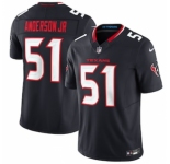Men's Houston Texans #51 Will Anderson Jr. Nike Navy Vapor F.U.S.E. Limited Jersey