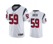 Men's Houston Texans #59 Kenyon Green White Vapor Untouchable Limited Stitched Jersey