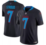 Men's Houston Texans #7 C.J. Stroud Black 2024 Vapor F.U.S.E. Limited Stitched Jersey