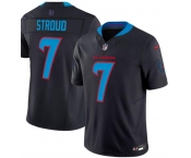 Men's Houston Texans #7 C.J. Stroud Black 2024 Vapor F.U.S.E. Limited Stitched Jersey