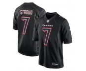 Men's Houston Texans #7 C.J. Stroud Black Fashion Vapor Untouchable Limited Football Stitched Jersey
