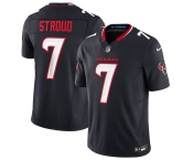 Men's Houston Texans #7 C.J. Stroud Navy 2024 Vapor F.U.S.E. Limited Football Stitched Jersey