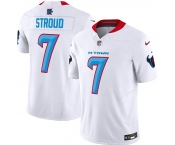 Men's Houston Texans #7 C.J. Stroud White 2024 F.U.S.E. Limited Football Stitched Jersey