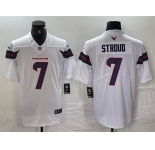 Men's Houston Texans #7 C.J. Stroud White Vapor Untouchable Football Stitched Jersey