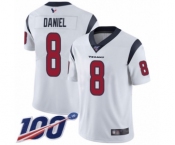Men's Houston Texans #8 Trevor Daniel White Vapor Untouchable Limited Player 100th Season Football Jersey
