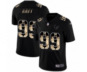 Men's Houston Texans #99 J.J. Watt Limited Black Statue of Liberty Football Jersey