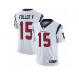 Men's Nike Houston Texans #15 Will Fuller V Vapor Untouchable Limited White NFL Jersey
