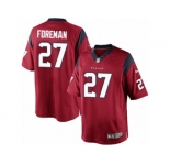 Men's Nike Houston Texans #27 D'Onta Foreman Limited Red Alternate NFL Jersey