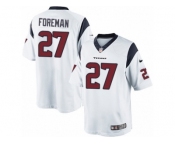 Men's Nike Houston Texans #27 D'Onta Foreman Limited White NFL Jersey