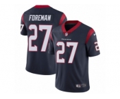 Men's Nike Houston Texans #27 D'Onta Foreman Vapor Untouchable Limited Navy Blue Team Color NFL Jersey
