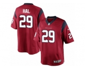 Men's Nike Houston Texans #29 Andre Hal Limited Red Alternate NFL Jersey