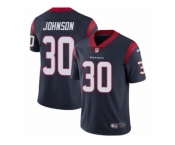 Men's Nike Houston Texans #30 Kevin Johnson Vapor Untouchable Limited Navy Blue Team Color NFL Jersey
