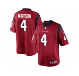 Men's Nike Houston Texans #4 Deshaun Watson Limited Red Alternate NFL Jersey