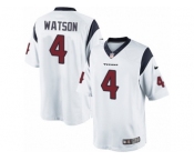 Men's Nike Houston Texans #4 Deshaun Watson Limited White NFL Jersey