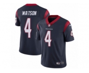 Men's Nike Houston Texans #4 Deshaun Watson Vapor Untouchable Limited Navy Blue Team Color NFL Jersey